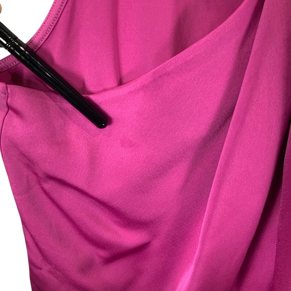 Ann Taylor Pink Twist Neck Sleeveless Top Blouse Women's XXL NWT - Picture 2 of 6